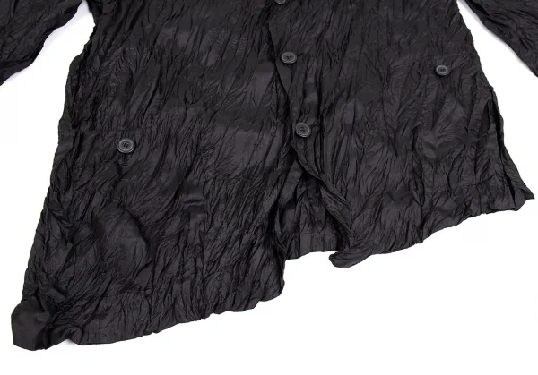 ISSEY MIYAKE MEN Wrinkle Reversible Jacket Black L (K-75062