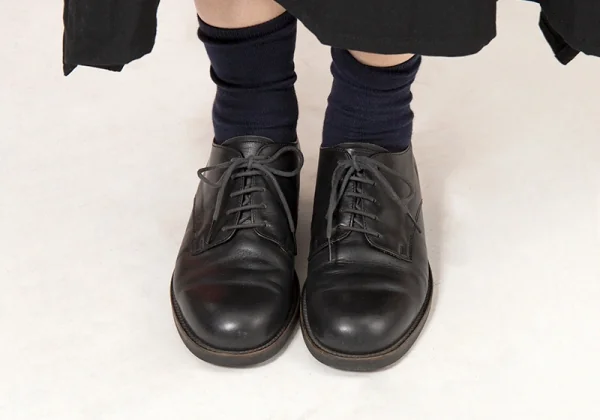 ワイズフォーメンY's for men レザーシューズ 黒S(25.5位) K-75100_016