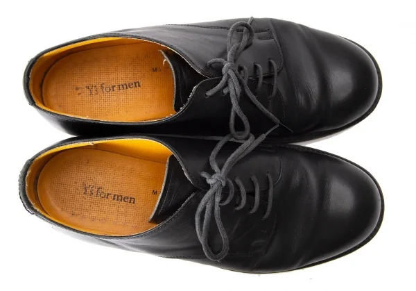 ワイズフォーメンY's for men レザーシューズ 黒S(25.5位) K-75100_002