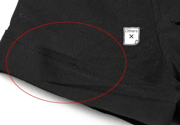 ジャンポールゴルチエ クラシックJean Paul GAULTIER CLASSIQUE カットデザインジップ半袖シャツ 黒48 K-75123_008