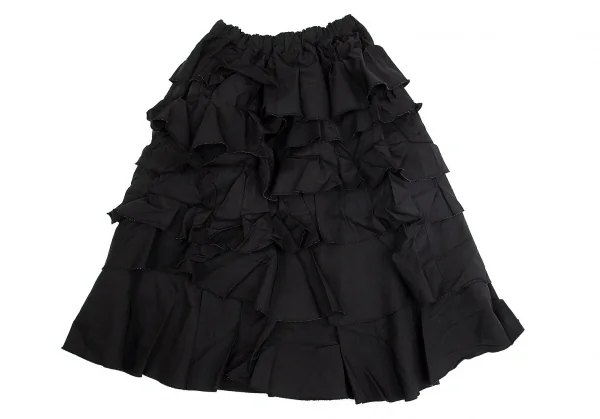 コムデギャルソン シアーティアードスカート コムコム コムデギャルソンCOMME des GARCONSエステル製品染め