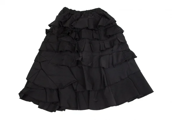 anan　美品 コムデギャルソンコムデギャルソン　XS 黒スカート コムコム コムデギャルソンCOMME des GARCONS ウールボリューム