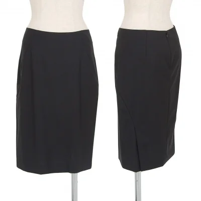 セオリーTheory ウールストレッチスカート 黒
