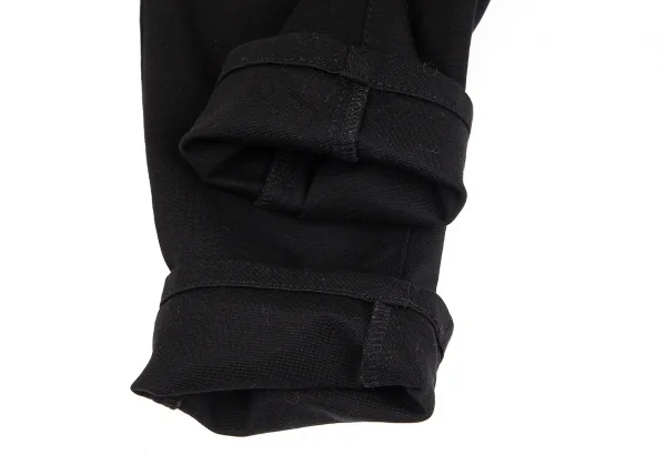ジュンヤワタナベ コムデギャルソンJUNYA WATANABE COMME des GARCONS コットンナイロンストレッチクロップドパンツ 黒XS K-75477_007