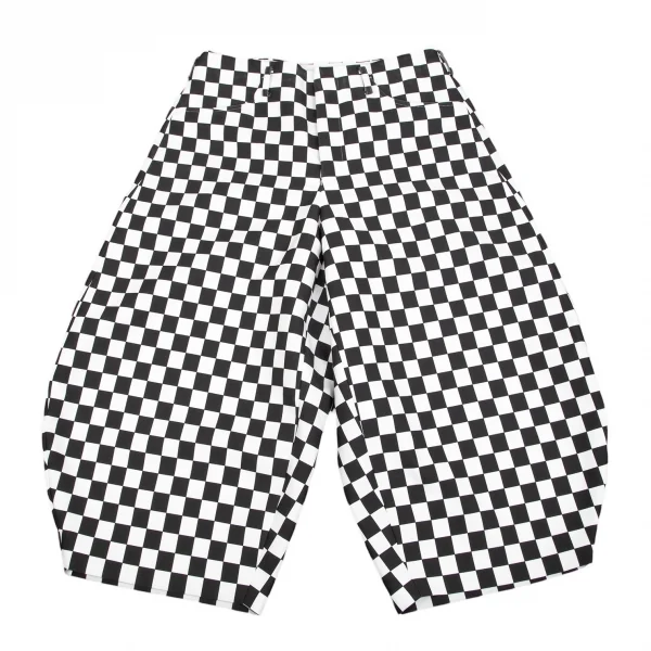 コムデギャルソン オムプリュスCOMME des GARCONS HOMME PLUS エステル市松プリント寅壱パンツ