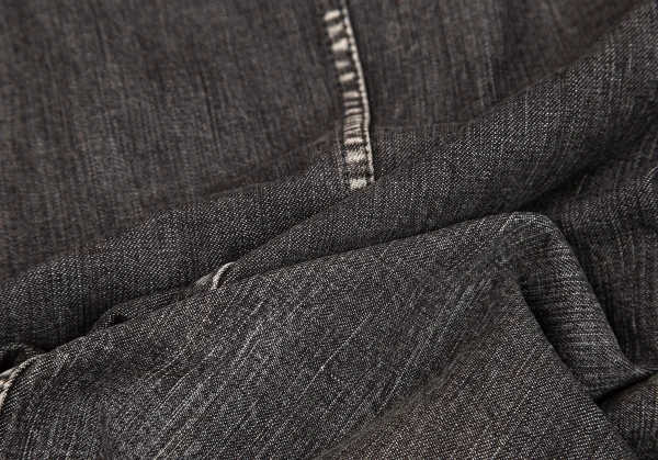 ワイズフォーメンY's for men スポテッドホースウォッシュドデニムカバーオール 黒3 K-75673_016