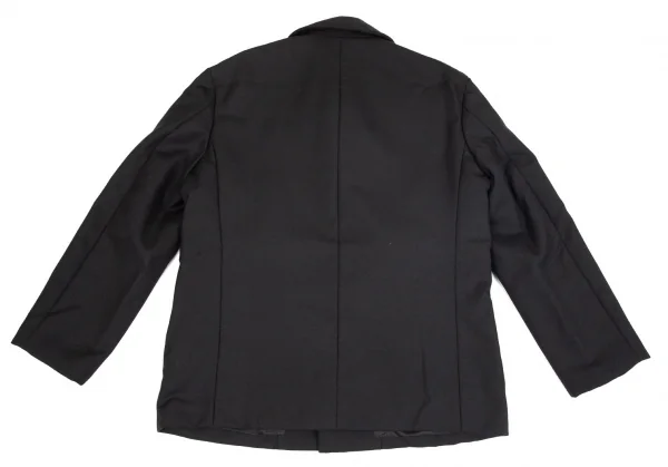 トリコ コムデギャルソンtricot COMME des GARCONS オールドギャバフラップポケットジャケット 黒M位 K-75805_012