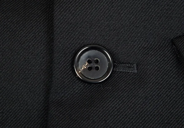 トリコ コムデギャルソンtricot COMME des GARCONS オールドギャバフラップポケットジャケット 黒M位 K-75805_004
