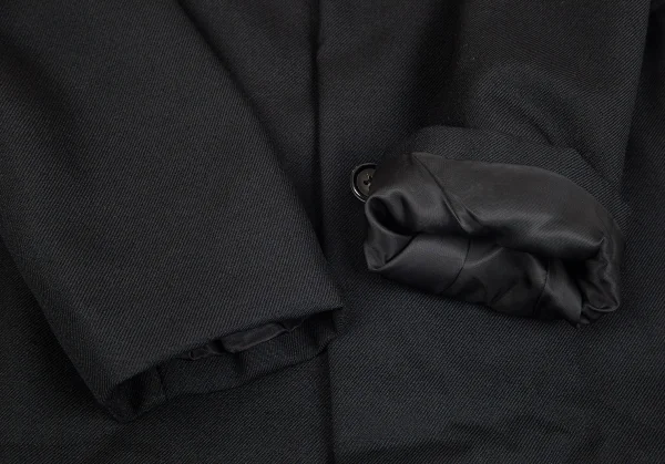 トリコ コムデギャルソンtricot COMME des GARCONS オールドギャバフラップポケットジャケット 黒M位 K-75805_008