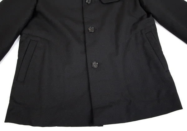 トリコ コムデギャルソンtricot COMME des GARCONS オールドギャバフラップポケットジャケット 黒M位 K-75805_009