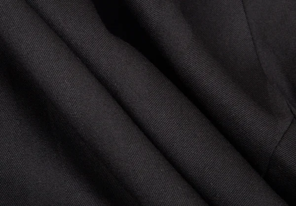 ベルンハルトウィルヘルム Bernhard Willhelm シャドーストライプギャザーネックラグランジャケット 黒34 K-76022_015