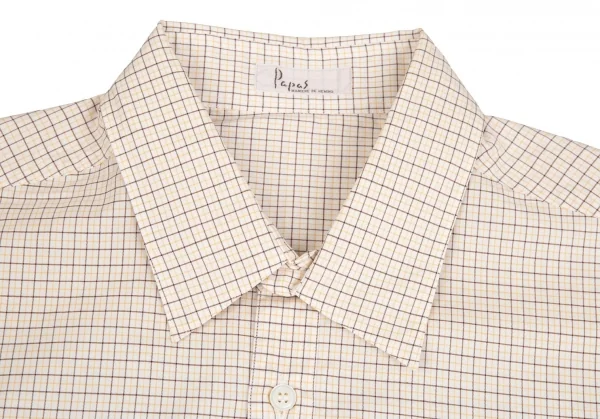 Papas Cotton Plaids Long Sleeve Shirt K-76135_002