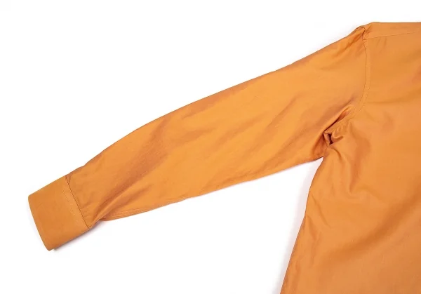 エンポリオアルマーニEMPORIO ARMANI 長袖コットンドレスシャツ オレンジ40 K-76221_004