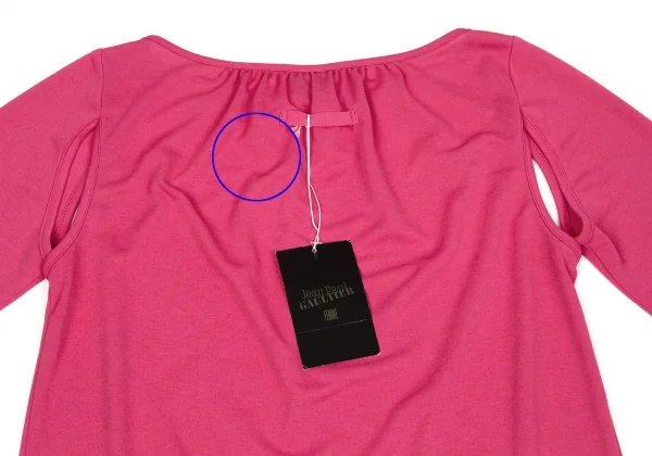 Jean-Paul GAULTIER FEMME Knit Switching Mesh T Shirt Size 40