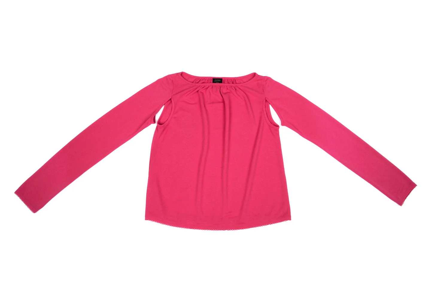 Jean-Paul GAULTIER FEMME Armpit Opening Long Shirt Pink 40