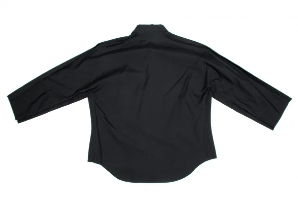 COMME des GARCONS Cotton 3/4 Sleeve Shirt K-76300_010