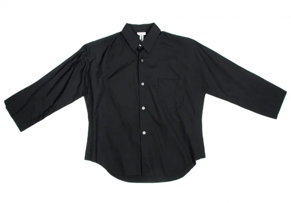 COMME des GARCONS Cotton 3/4 Sleeve Shirt K-76300_002