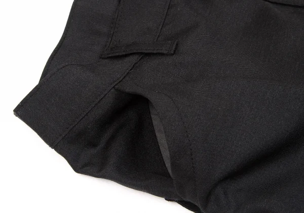 ジュンヤワタナベ コムデギャルソンJUNYA WATANABE COMME des GARCONS ウールポリシンチバックテーパードパンツ グレーXS K-76328_005