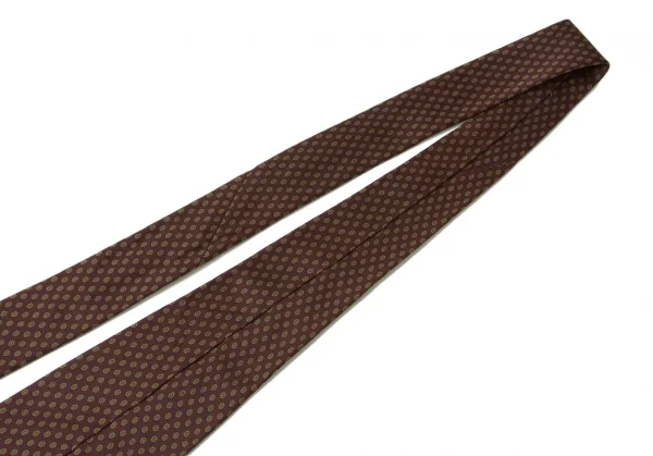 パパスPapas シルク花柄ネクタイ エンジ他 K-76342_008