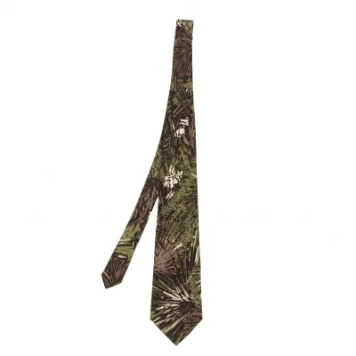 イッセイミヤケ メンISSEY MIYAKE MEN ジャングルプリントネクタイ