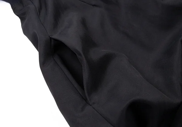 タケシコウサカバイ ワイズ ピンクレーベルTAKESHI KOSAKA by Y's Pink Label バックレース切替コットンワンピース 紺2 K-76373_007