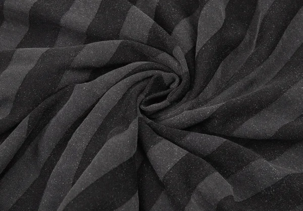 ワイズY's コットン抜染むら加工ボーダータンクトップ 黒グレー2 K-76454_009