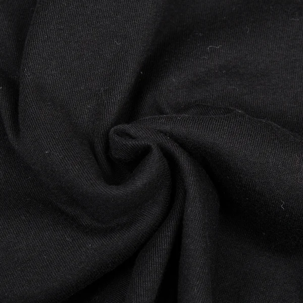 コムデギャルソンCOMME des GARCONS ベロアモチーフ装飾Tシャツ 黒XS位 K-76462_010