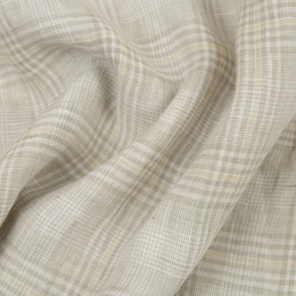 Papas Plaids Linen Short Sleeve Shirt K-76510_013