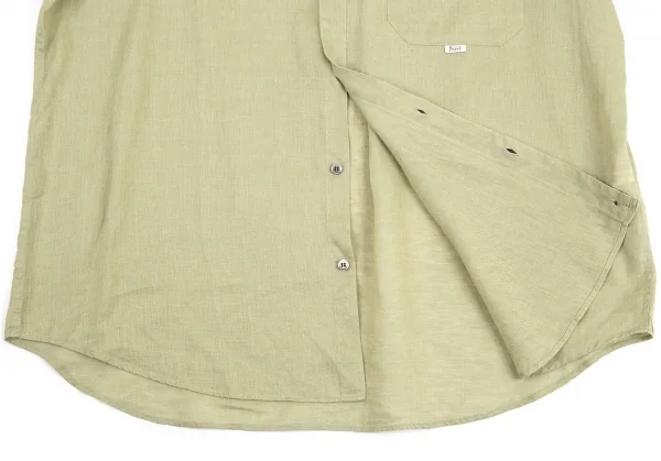 Papas Linen Long Sleeve Shirt K-76517_011