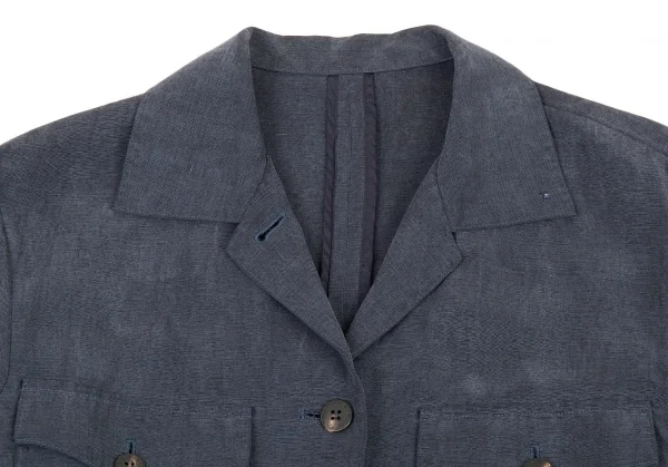 Mademoiselle NON NON Tencel Linen M65 Jacket K-76586_003