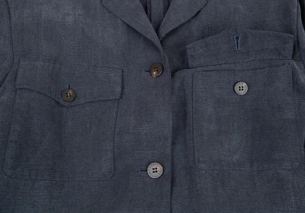 Mademoiselle NON NON Tencel Linen M65 Jacket K-76586_008