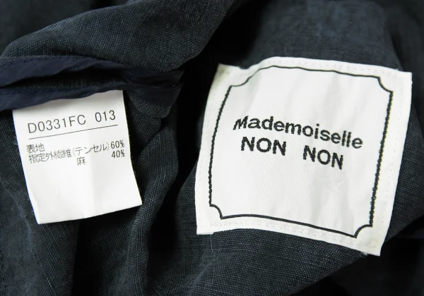 Mademoiselle NON NON Tencel Linen M65 Jacket K-76586_021