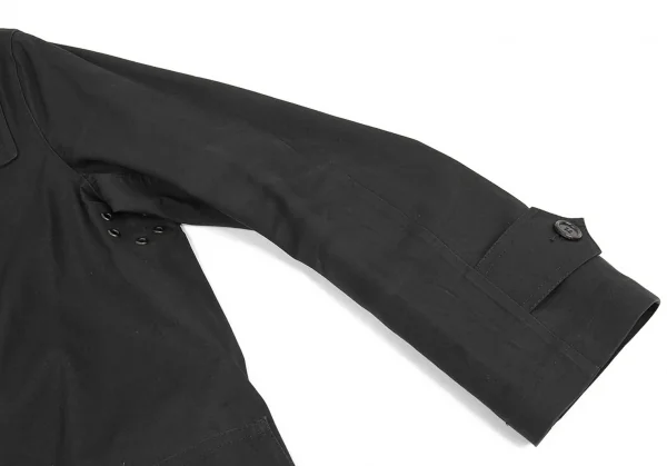 マーガレットハウエル×マッキントッシュMARGARET HOWEL×MACKINTOSH ゴム引きダッフルコート 黒2 K-76619_008