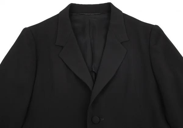 ワイズ エクスクルーシブY's Exclusive トリアセテートポリ2Bジャケット 黒38 K-76690_003
