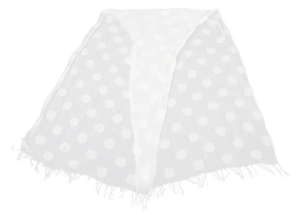 Y's Polka Dot Jacquard Linen Stole K-76725_002
