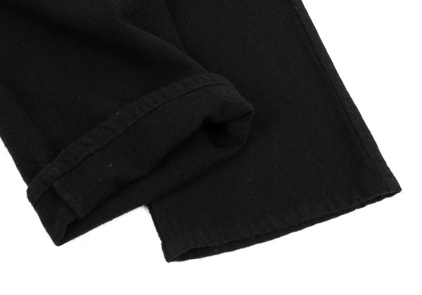 トリコ コムデギャルソンtricot COMME des GARCONS ウール縮絨シンチバックサルエルパンツ 黒S K-76734_007