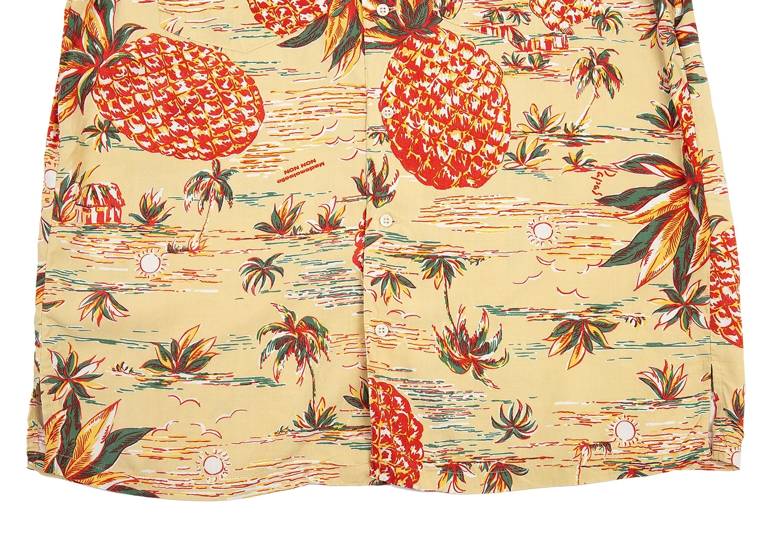 SALE】マドモアゼルノンノンMademoiselle NON NON レーヨンプリント