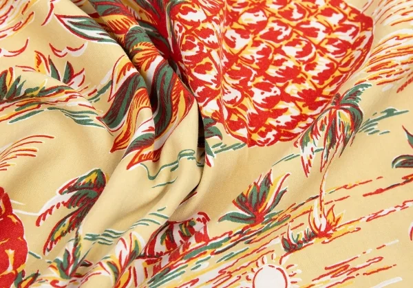 マドモアゼルノンノンMademoiselle NON NON レーヨンプリント