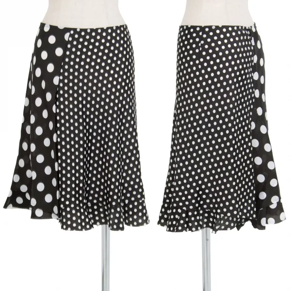 JUNYA WATANABE COMME des GARÇONS ドットスカート JUNYA WATANABE COMME des GARCONS Polka Dot Skirt Black,White M (K