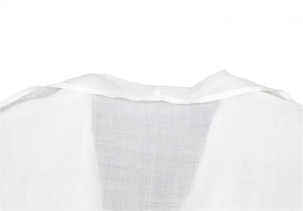 ワイズY's リネンビッグシルエット変形ブラウス 白2 K-76829_013