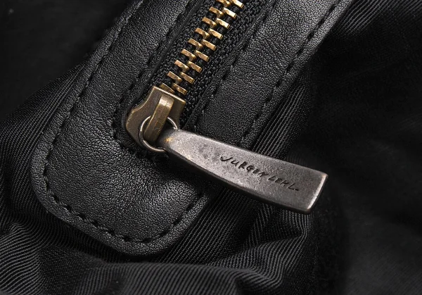 ヨーガンレールJURGEN LEHL レザーフラップショルダーバッグ 黒 K-76887_011