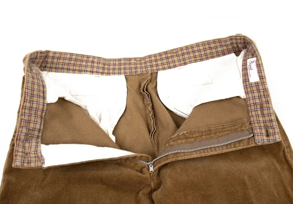 Papas Pile Cut Stretch Cotton Pants K-76944_004