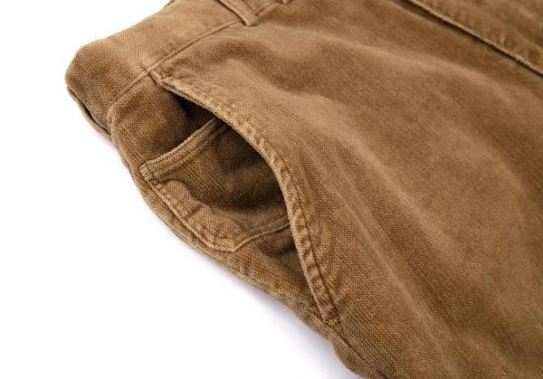 Papas Pile Cut Stretch Cotton Pants K-76944_005