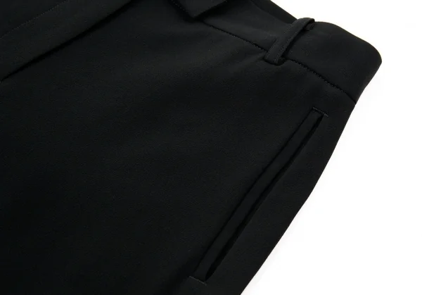 ジャンポールゴルチエ クラシックJean Paul GAULTIER CLASSIQUE アセテートポリワイドパンツ 黒40 K-76974_003