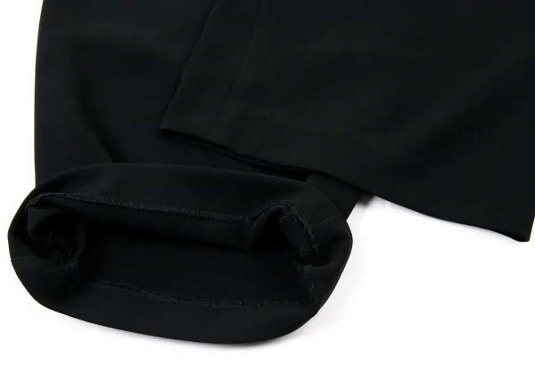 ジャンポールゴルチエ クラシックJean Paul GAULTIER CLASSIQUE アセテートポリワイドパンツ 黒40 K-76974_007