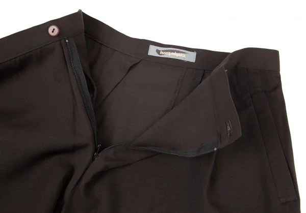 ISSEY MIYAKE Wool Half Wrap Pants K-77107_005