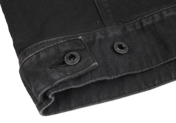 ブラックバレットバイニールバレット BLACKBARRETT by Neil Barrett コーティングコットンジャケット 黒2 K-77120_011