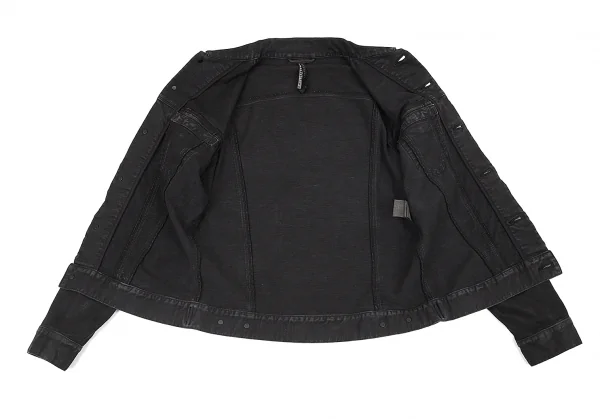 ブラックバレットバイニールバレット BLACKBARRETT by Neil Barrett コーティングコットンジャケット 黒2 K-77120_009