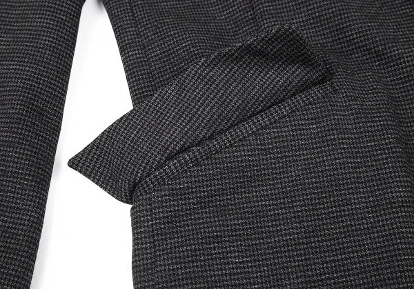 agnes b. homme Houndstooth Stretched Jacket K-77126_009