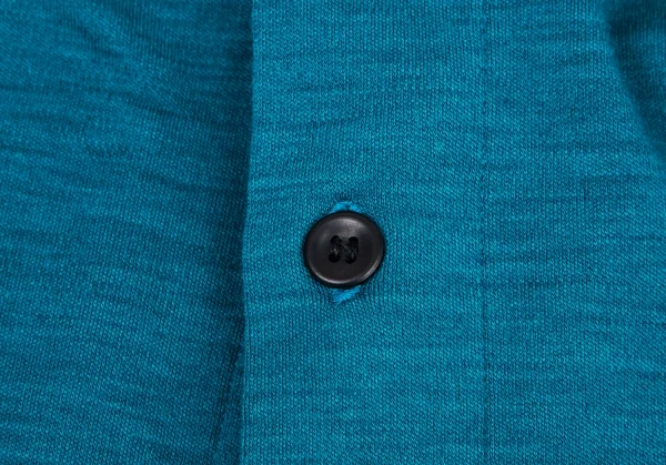 ヨウジヤマモト ノアールYohji Yamamoto NOIR ウール天竺ドレープネックカーディガン ターコイズ2 K-77257_007